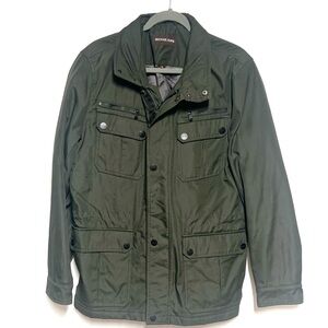 NWOT Michael Kors Mens Military Field Jacket Coat Green Size M